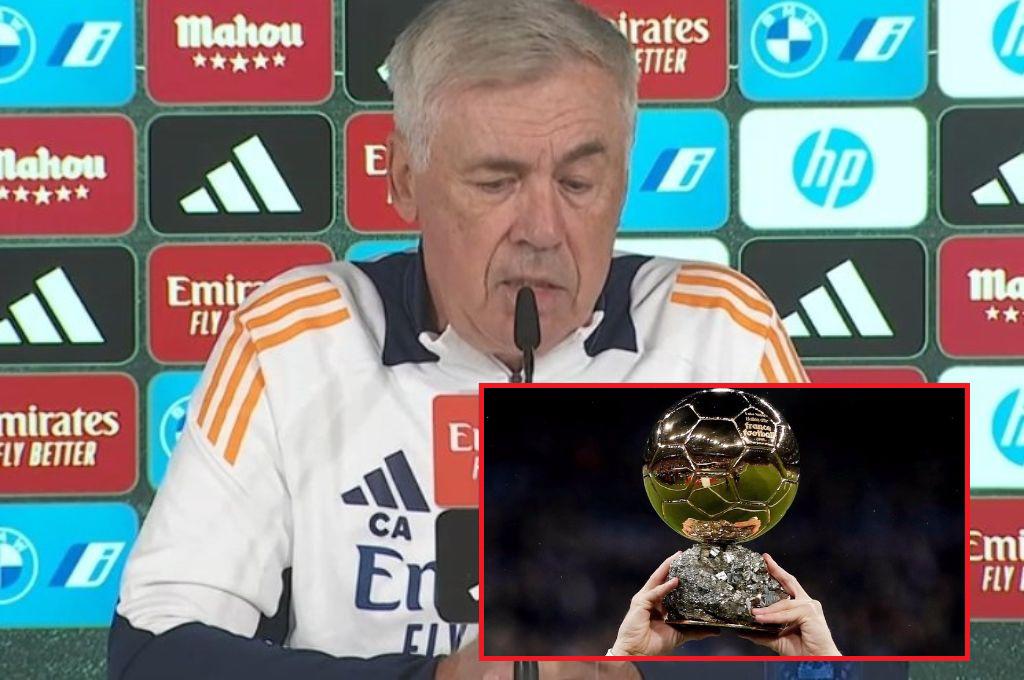 Ancelotti pide que este jugador del Real Madrid gane el Balón de Oro y revela lo que pasa con Camavinga antes del derbi