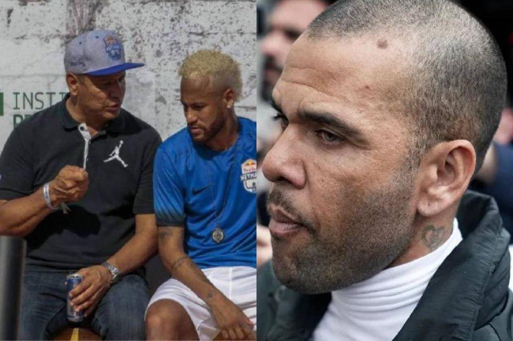 La decisión que Dani Alves tomó con el papá de Neymar luego de quedar en libertad: “Ya lo devolvió”