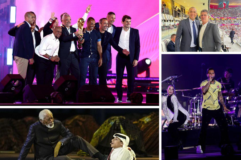 ¡Estrellas del fútbol! Kempes, Casillas y otros campeones del mundo asistieron al Fan Festival y al partido Qatar-Ecuador