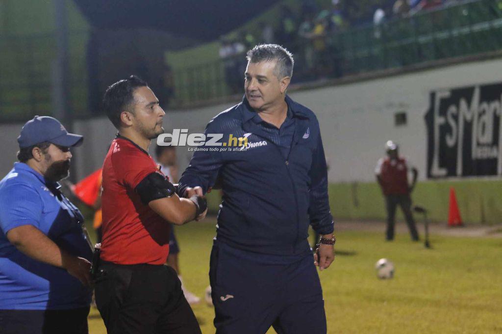 No se vio en TV del Motagua-Olancho FC: La humildad de Auzmendi y la “riña” de Diego Vázquez con Saíd Martínez