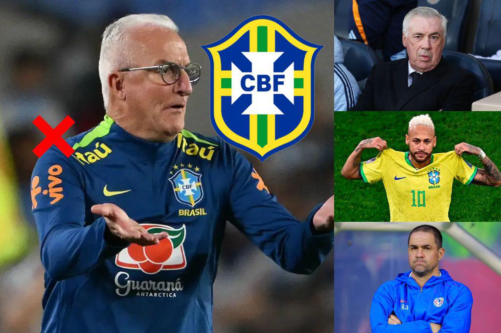 El que Neymar no quiere ni ver: estos son los candidatos para dirigir a Brasil y la postura de Ancelotti