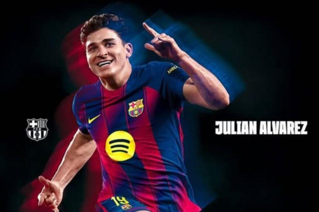 Julián Álvarez será nuevo jugador del Barcelona: el contrato que firmará y los millones que pagarán por el argentino
