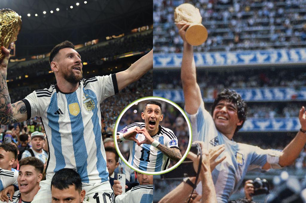 ¿Messi o Maradona? Di María confiesa quién es el mejor de Argentina: “Para mí es Dios; los demás están por debajo de él”
