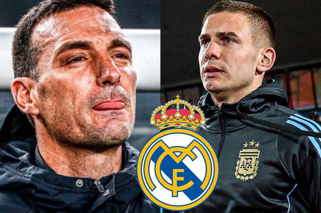 Scaloni sorprende al Real Madrid y dice lo que tienen que hacer con Franco Mastantuono: Si te habla mucho...