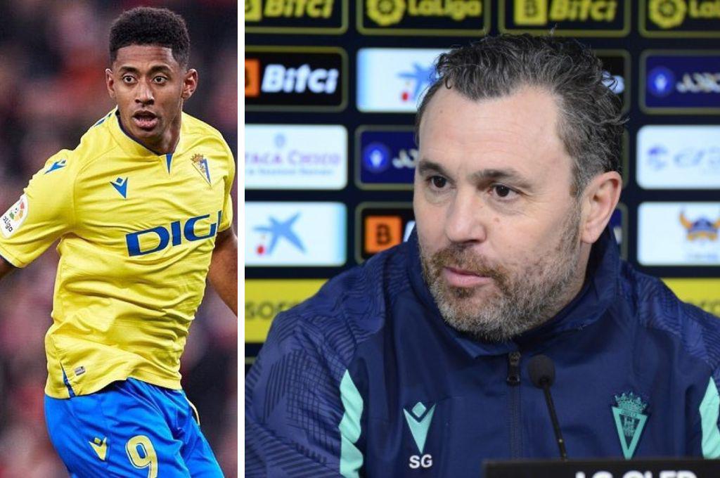 Choco Lozano es otra vez “borrado” por el Cádiz y su entrenador explica la razón de su ausencia