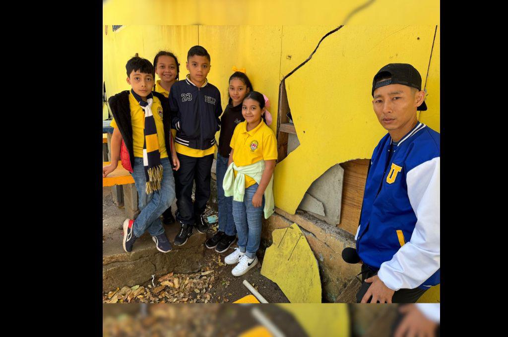 Desmayados y apoyo total del pueblo hondureño: Así va la ruta de 250 KM de Shin Fujiyama para construir una escuela en la UNAH