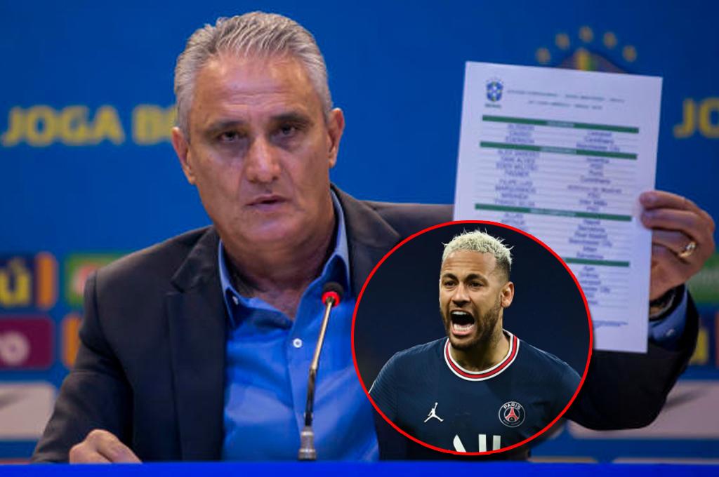 ¿Y Neymar? Tite revela la convocatoria de Brasil con novedades para cerrar la eliminatoria del Mundial 2022