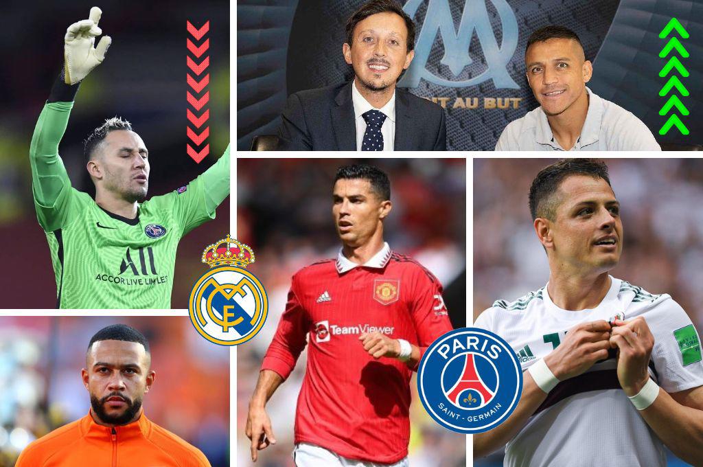 Llegaron este mercado y Barcelona los dejaría ir gratis; Aceptan la salida de Cristiano Ronaldo y el bombazo de Chicharito ¿Y Keylor Navas?