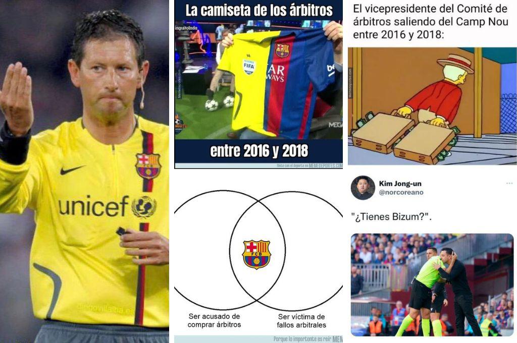 Los del Real Madrid lo gozan: Los memes no tienen piedad con el Barcelona luego del escándalo “Negreira”