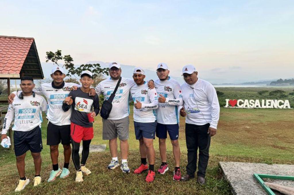 Desmayados y apoyo total del pueblo hondureño: Así va la ruta de 250 KM de Shin Fujiyama para construir una escuela en la UNAH