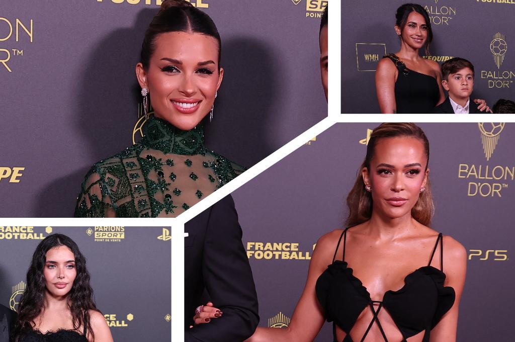 ¡Unas Bellezas! Esposas de los futbolistas que engalanaron la gala del balón de Oro 2023 en París