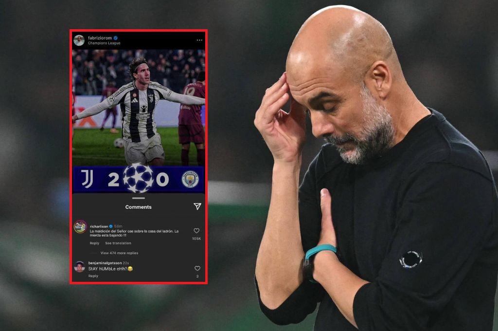 “La maldición del Señor cae sobre la casa del ladrón; la mie*** está bajando”; arruinó al City de Guardiola sin filtro