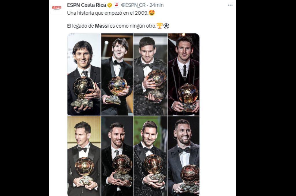 “Messi tiene más Balones de Oros que Brasil”, “leyenda”, “Infint8”: Las portadas internacionales se rinden ante el mejor del mundo
