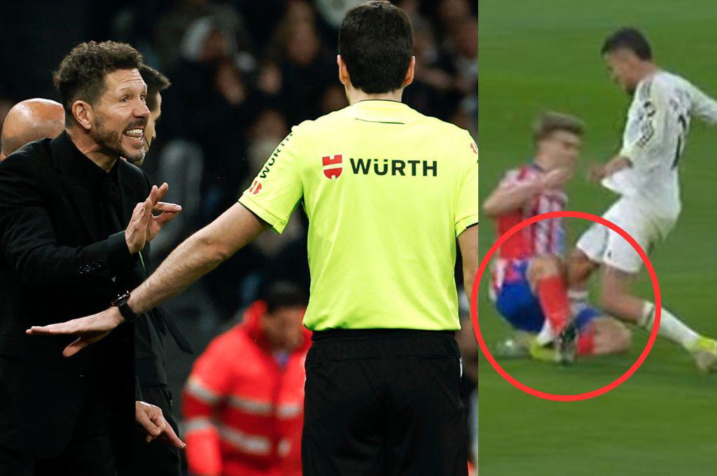 Simeone habló sobre la posible roja de Ceballos que el VAR ‘no vio’ y deja dardo al Real Madrid: “Ellos son el mejor equipo”