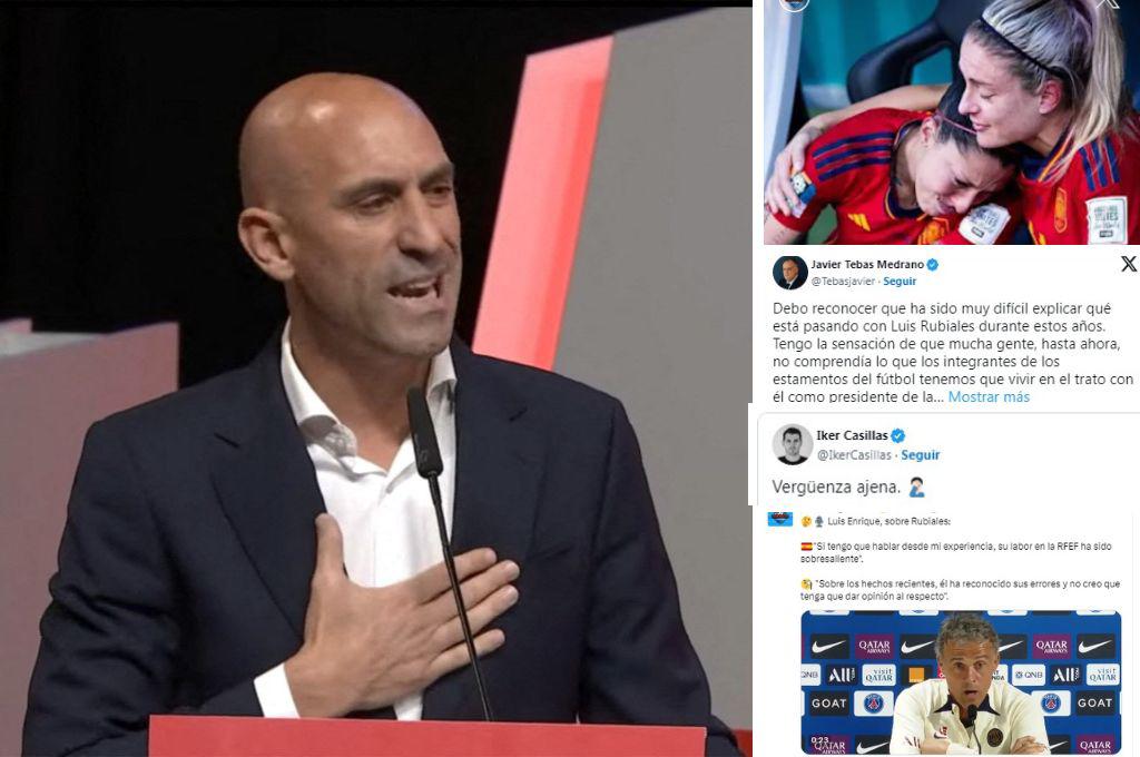 La reacción en España tras la no renuncia de Luis Rubiales: Alexia Putella explota, prensa indignada y el gobierno contraataca