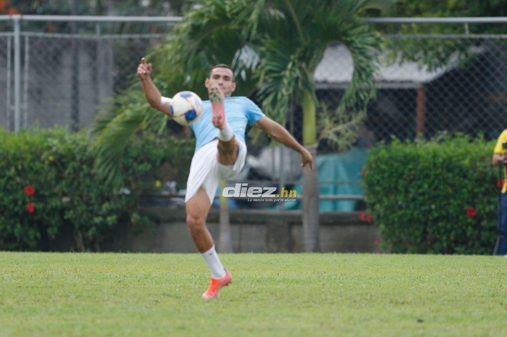 Visita especial, así fue captado Omar Rosas, ¿y quién es la fotógrafa?: El nuevo entrenamiento de Real España pensando en la final ante Motagua