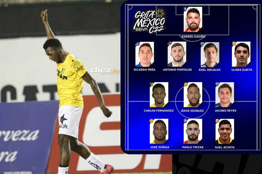 Carlos “Muma” Fernández destaca con gol y en el 11 ideal de la primera jornada de la Liga Expansión de México