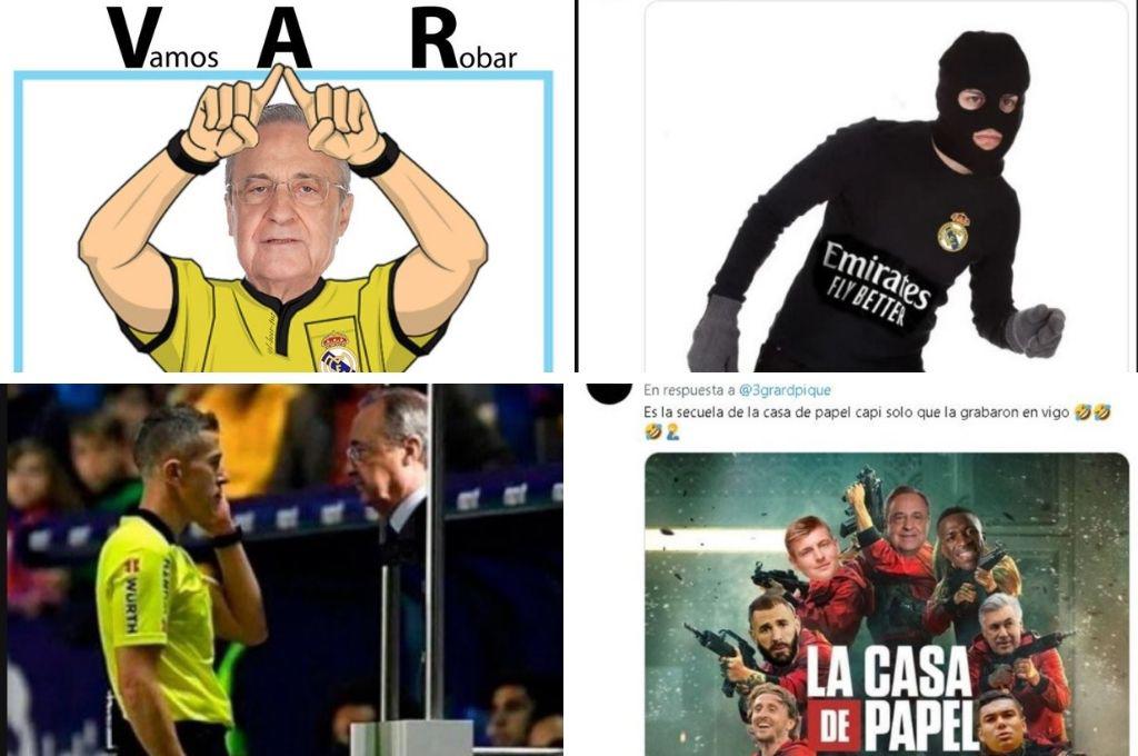 Real Madrid y el VAR: Los crueles memes que dejó su polémico triunfo ante el Celta en España