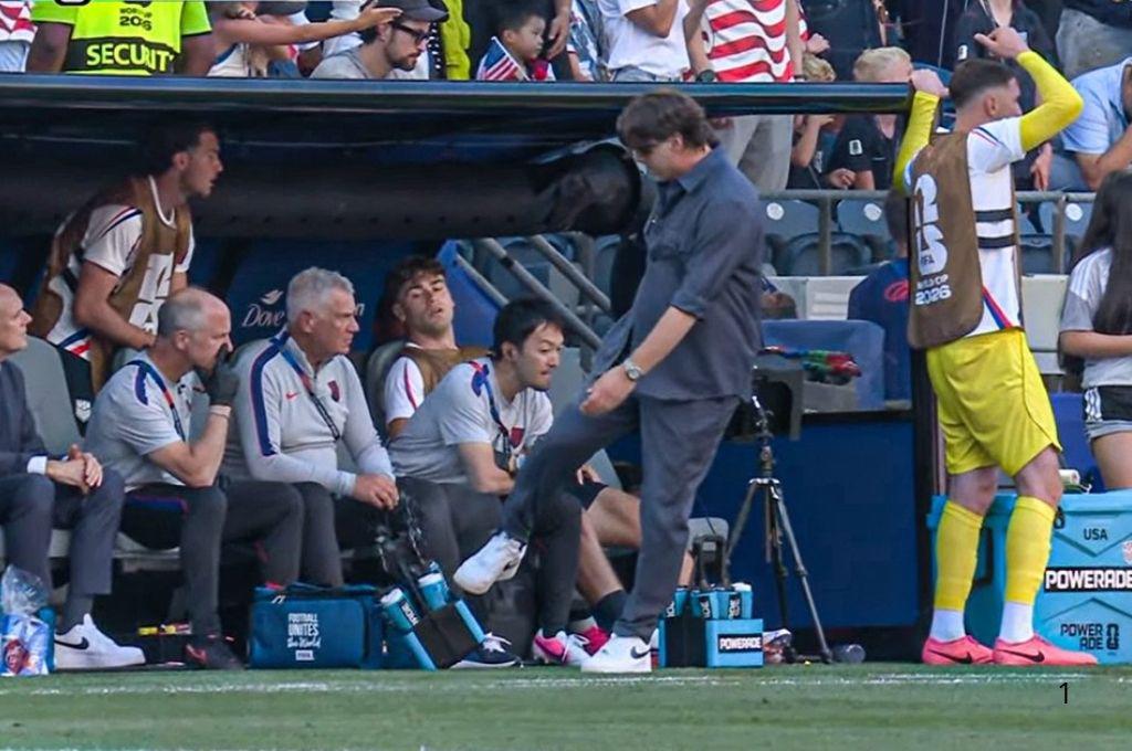 Tremendo enfado de Pochettino por caída de USA, polemica de Balogun y el susto que dio Pulisic