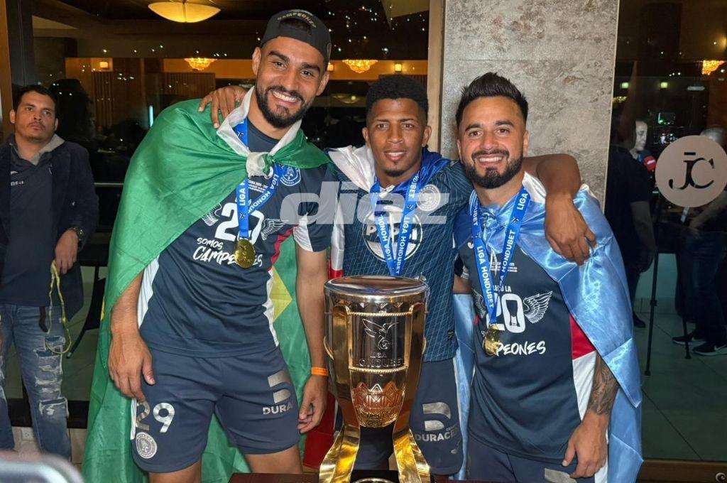 Así fue la celebración íntima de Motagua tras conquistar la copa 20 ante Marathón