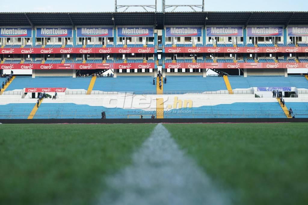 Duro golpe a la ‘H’: La afición le da la espalda a la Selección de Honduras y deja un desértico estadio Olímpico