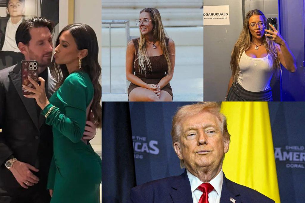 Donald Trump involucrado: el motivo por el que Nati Jota señaló a Messi y Antonela Roccuzzo tomó esta decisión