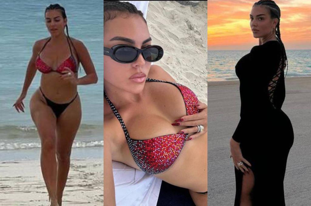 Georgina Rodríguez deslumbra con su cuerpazo en unas mini vacaciones: ¡Cristiano Ronaldo, impactado!