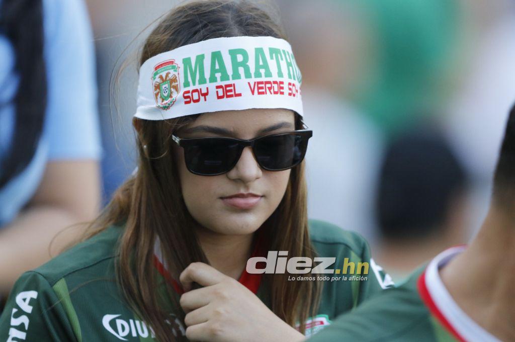 No se vio en TV: Las bellas mujeres en el Yankel, la tristeza de los jugadores del Olimpia y eufórico festejo de Marathón
