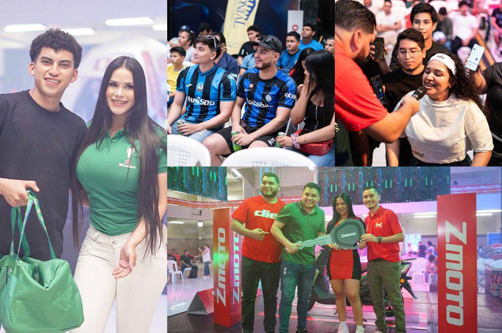 Diario Diez regaló una moto: así fue el ambientazo que se vivió en el Estadio Virtual en Expocentro por la final de la Champions League