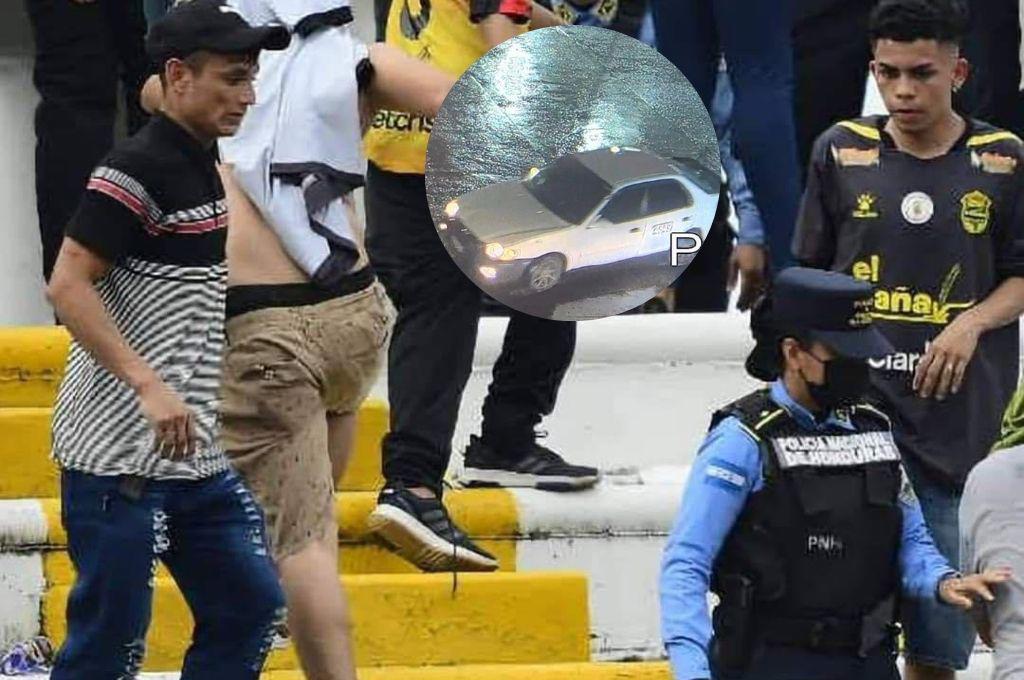 Aficionado que agredió brutalmente a una policía en el estadio Olímpico intentó abandonar el país