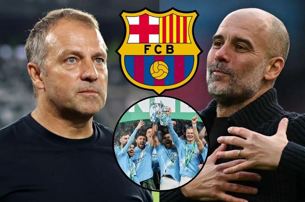 Se olvida de Pep Guardiola y se ofrece al Barcelona: la respuesta que dio Hansi Flick sobre su fichaje