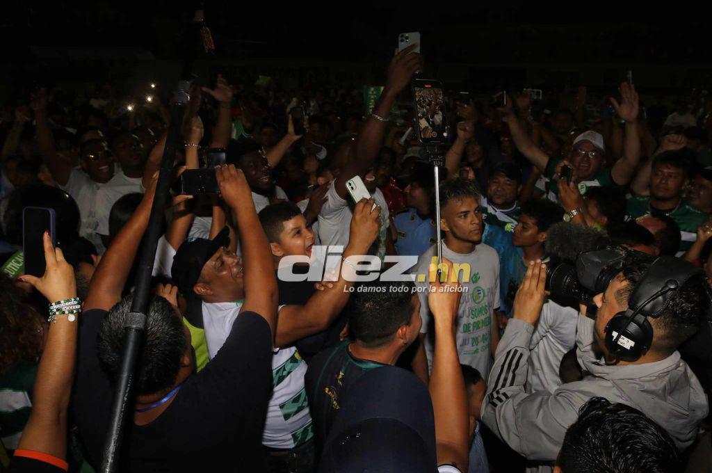 Así fue la eufórica celebración de Juticalpa FC tras conseguir el ascenso a la primera división y la tristeza del Lone FC
