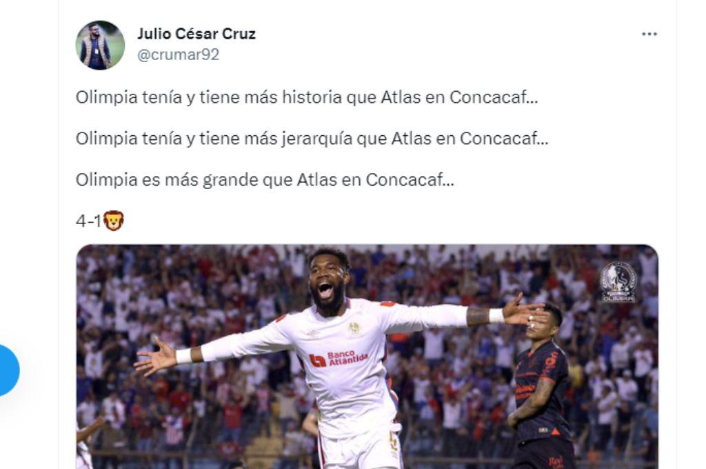 ¡Ridículo y goleada de escándalo! Prensa mexicana y hondureña salen al paso tras la paliza de Olimpia al Atlas por la Champions de Concacaf