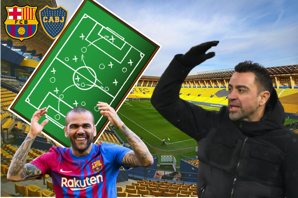 Alineación Barcelona vs Boca Juniors: Xavi quiere recuperar al equipo en la Copa Diego Maradona en el debut de Dani Alves
