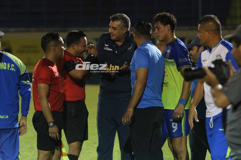 No se vio en TV del Motagua-Olancho FC: La humildad de Auzmendi y la “riña” de Diego Vázquez con Saíd Martínez