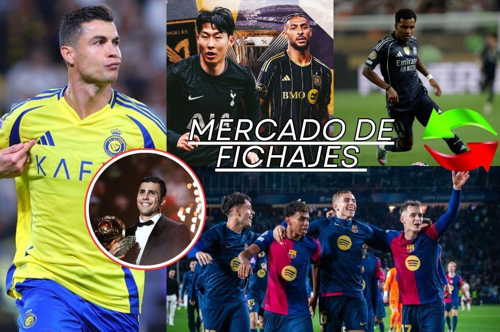 Real Madrid va por el Balón de Oro y Rodrygo con nueva oferta; Barcelona lo despacha y Cristiano Ronaldo lo desea en el Al Nassr