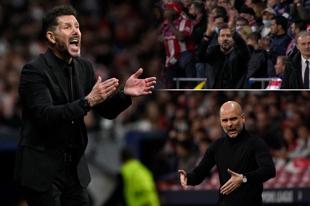 ¿Aplaudió al banquillo de Guardiola por perder tiempo? Simeone lo aclara luego de quedar eliminado de la Champions