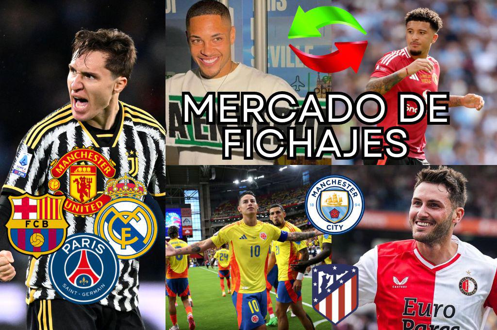 Barcelona cierra el fichaje de un extremo; James jugará la próxima semana y Santi Giménez llegará a la Premier por 33 millones