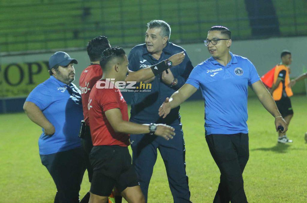 No se vio en TV del Motagua-Olancho FC: La humildad de Auzmendi y la “riña” de Diego Vázquez con Saíd Martínez