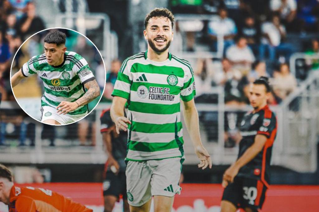 Luis Palma comienza la pretemporada con asistencia en paliza del Celtic contra el DC United en amistoso