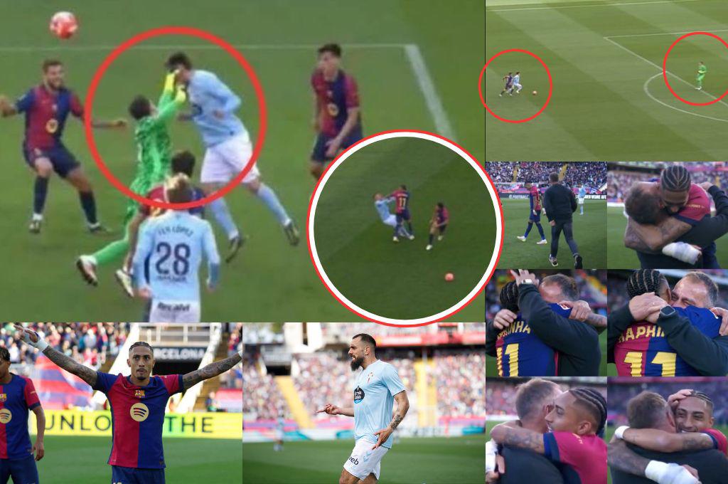 Las múltiples polémicas en la remontada del Barcelona, la nueva pesadilla de Flick y Raphinha quiere el Balón de Oro