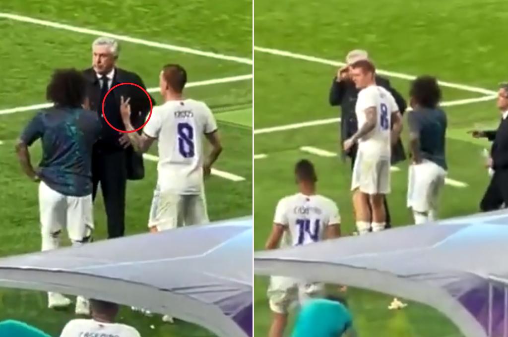 Inédito: Ancelotti le consulta a Marcelo y Kroos los cambios que debía  hacer en la prórroga del Real Madrid-Manchester City