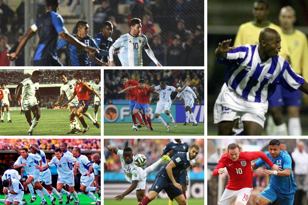 Francia, Brasil, Argentina, Uruguay, Inglaterra y España ¿Cómo le ha ido a Honduras ante campeonas del mundo?