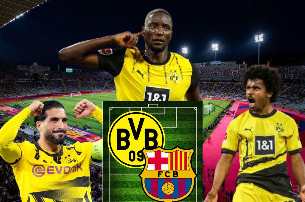 Borussia intimidará al Barcelona en Montjuic: la potente alineación del Dortmund para destruir el plan de Hansi Flick