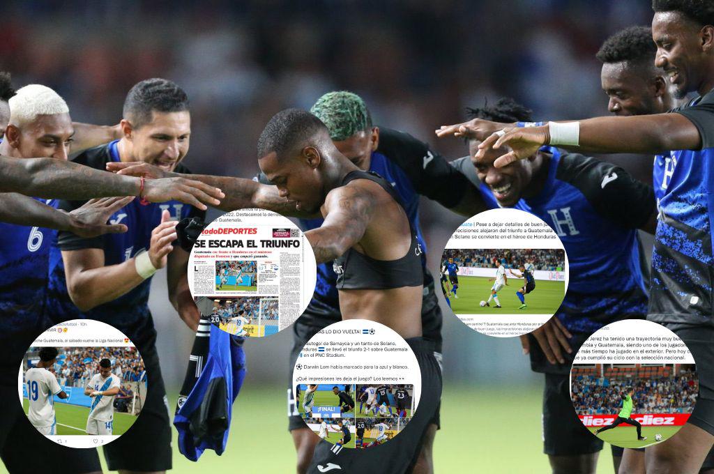 Honduras le remontó a Guatemala: La prensa chapina se mostró muy molesta por el resultado y contenta a la vez por el rendimiento del equipo