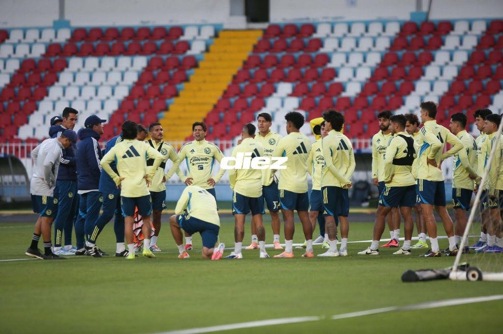 América amenaza a Olimpia con exjugador del Barcelona, pero zaguero está en duda; así entrenaron en el estadio Nacional
