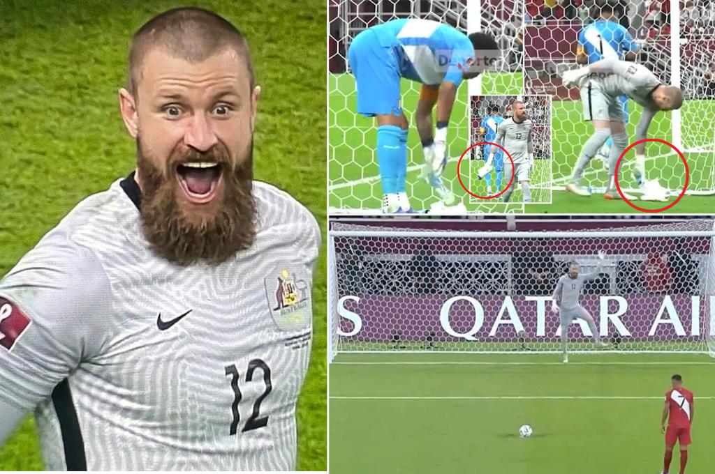 El portero bailarín de Australia habla de su ‘juego sucio’ en la tanda de penales ante Perú: ‘‘Era matar o morir’’