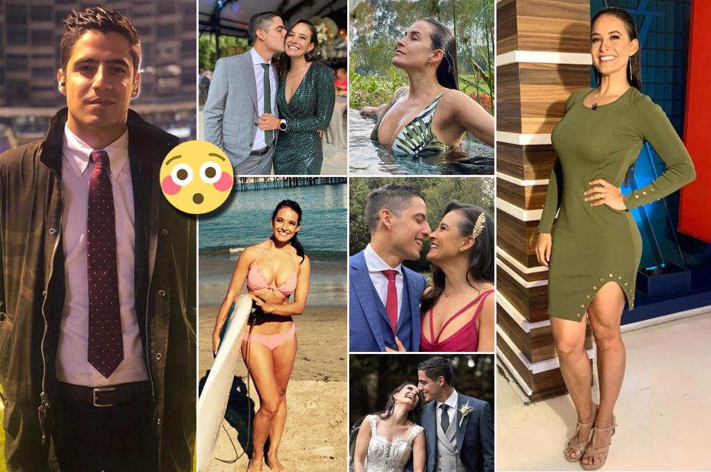 Narrador de TUDN revela cómo conquistó a la preciosa Gina Holguín: ‘‘Ella es mayor seis años, pero desde que la vi fue mi crush’’