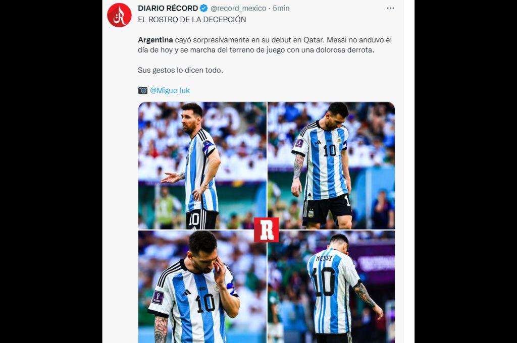 “Ni D10s ayuda al que madruga”: Así reaccionó la prensa tras la derrota de Argentina ante Arabia Saudita en Qatar 2022