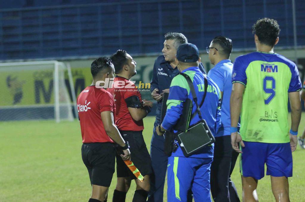 No se vio en TV del Motagua-Olancho FC: La humildad de Auzmendi y la “riña” de Diego Vázquez con Saíd Martínez